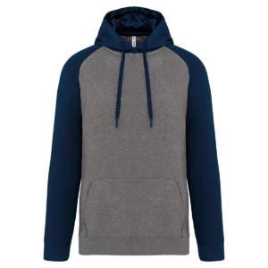 Grey Heather / Sporty Navy