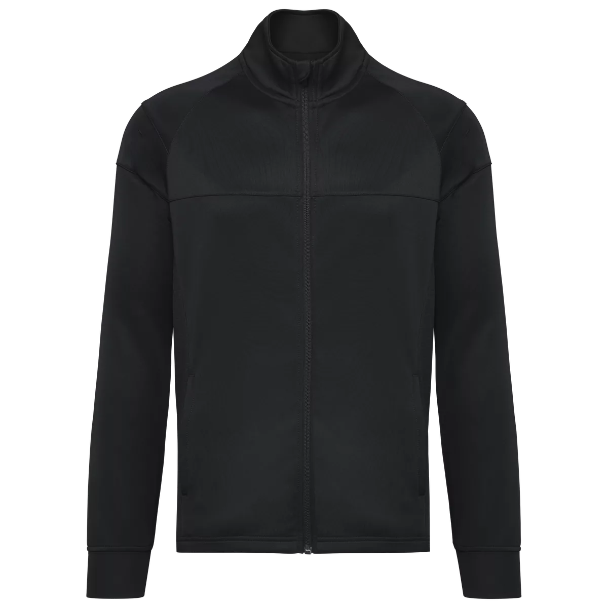 Uniseks Premium Gerecycled Trainingsjasje Black