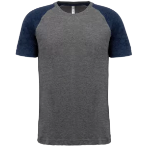 Grey Heather / Sporty Navy Heather