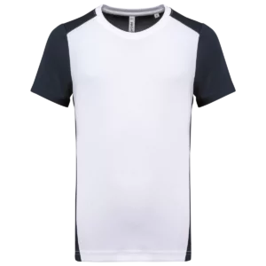 White / Navy