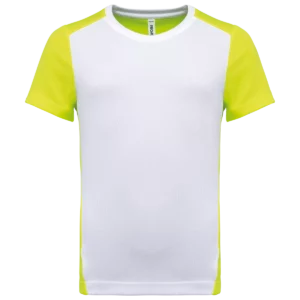 White / Fluorescent Yellow
