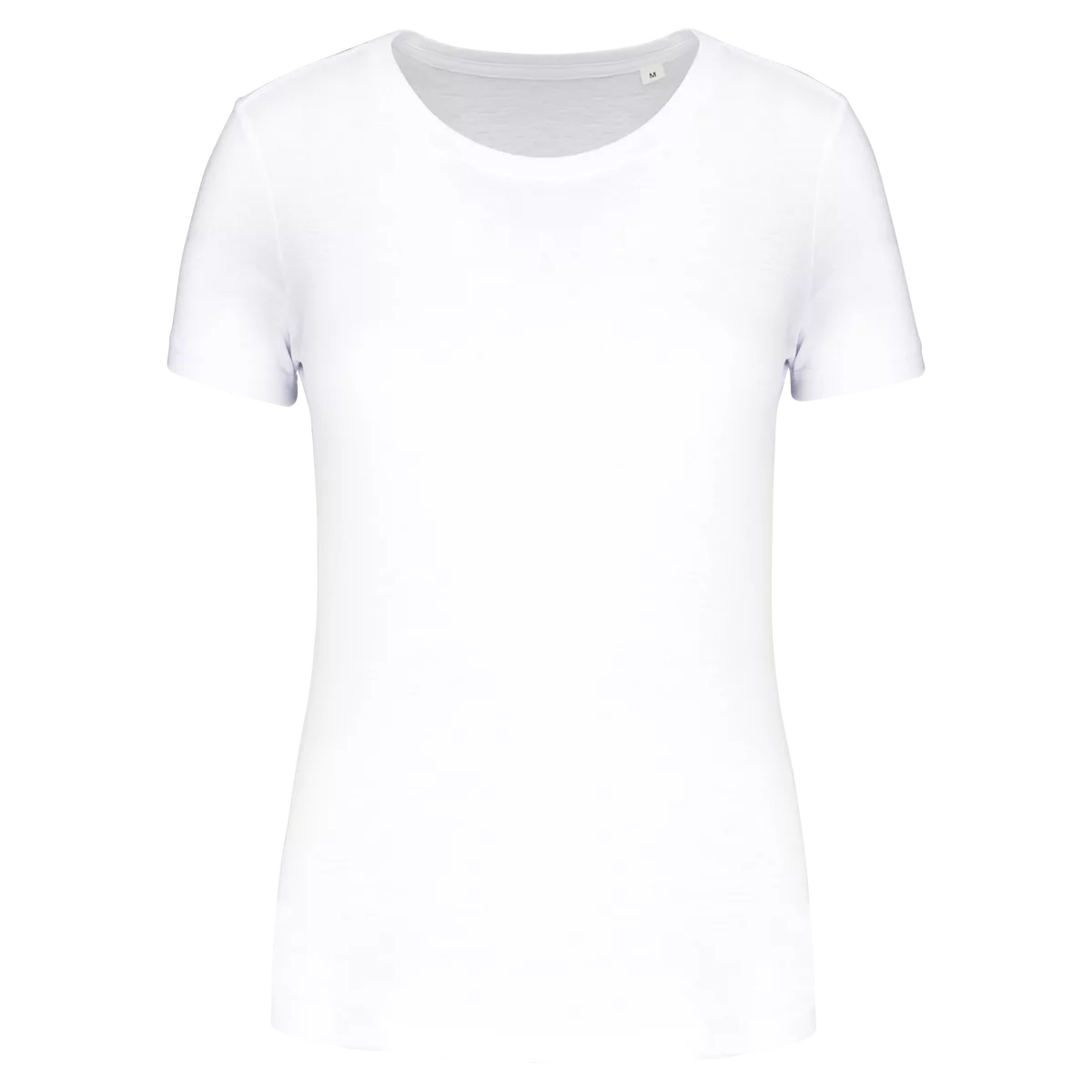 Damessport-T-shirt triblend met ronde hals White