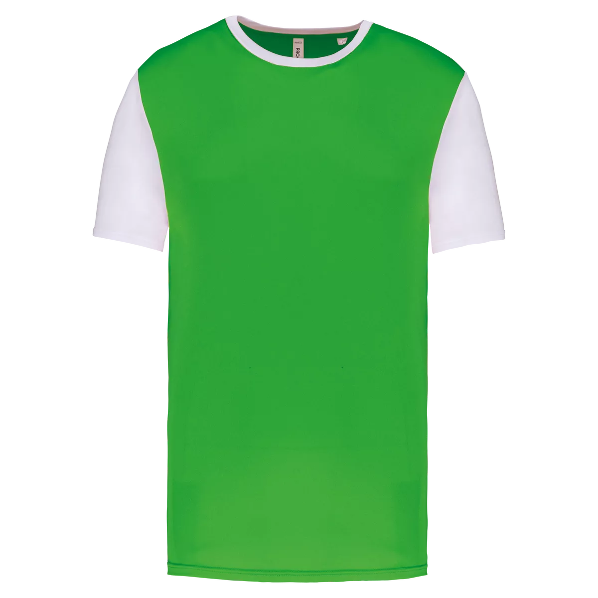 Unisex multisport T-shirt met korte mouwen in twee kleuren Green / White