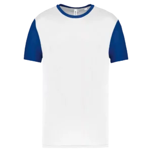 White / Dark Royal Blue