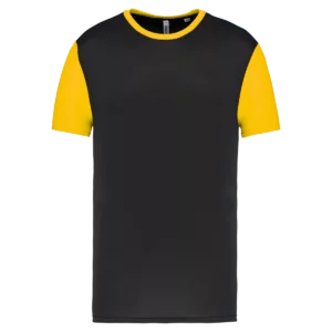 Black / Sporty Yellow