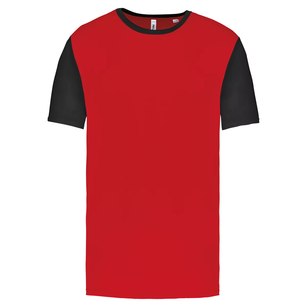 Multisport T-shirt met korte mouwen in twee kleuren voor kinderen Sporty Red / Black