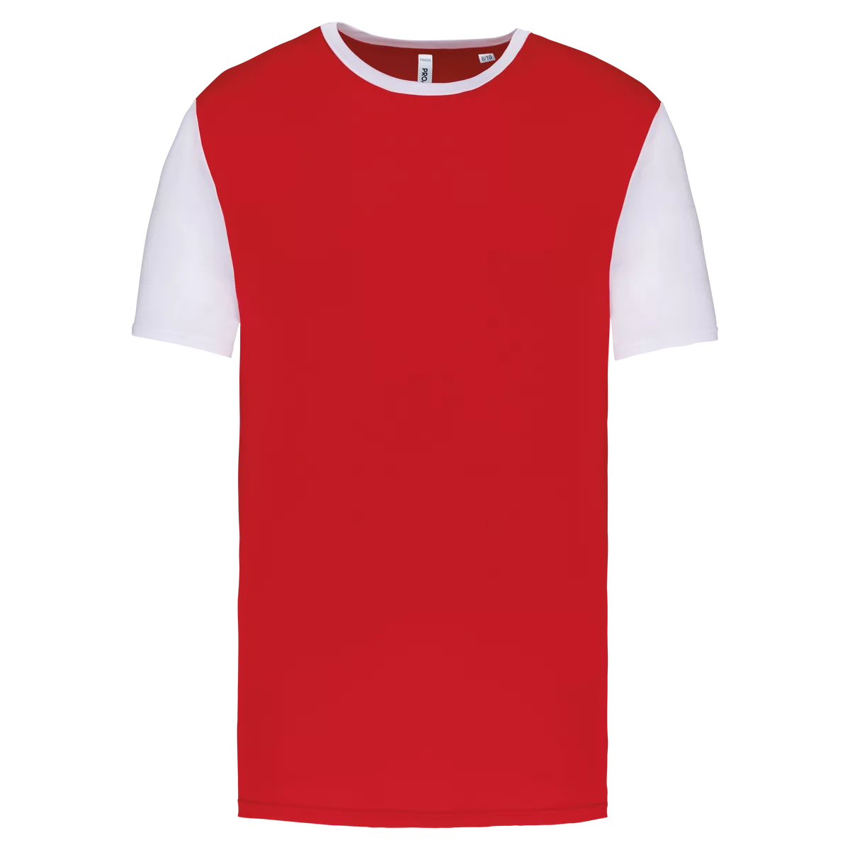 Multisport T-shirt met korte mouwen in twee kleuren voor kinderen Sporty Red / White