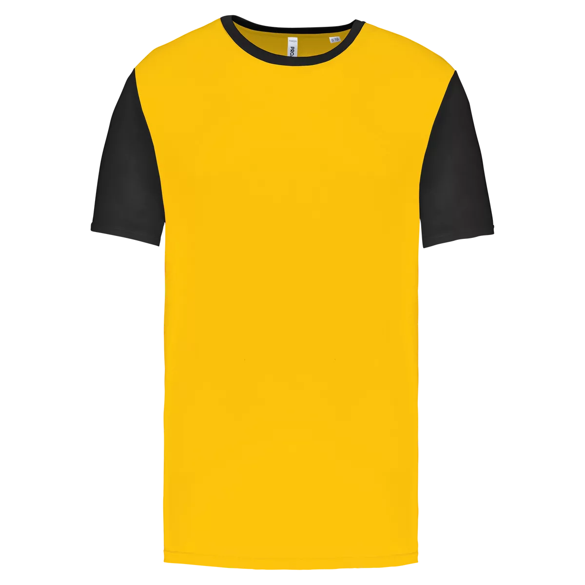 Multisport T-shirt met korte mouwen in twee kleuren voor kinderen Sporty Yellow / Black