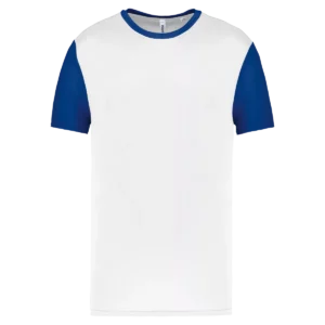 White / Dark Royal Blue