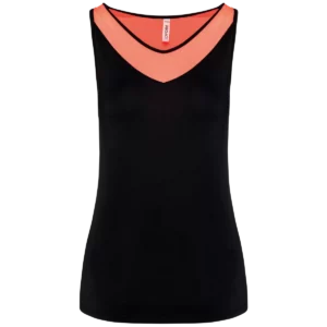 Black / Coral