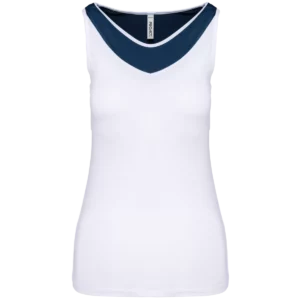 White / Sporty Navy