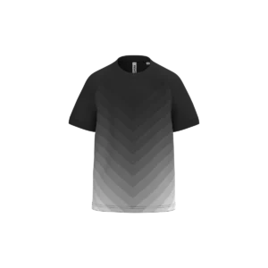 Multisporttruitje van gesublimeerd polyester voor kinderen Black