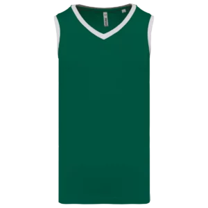 Dark Green / White