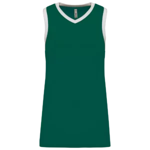 Dark Green / White