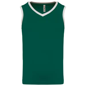 Dark Green / White
