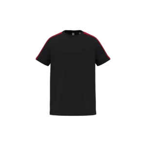 Black / Sporty Red