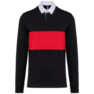 Black / Sporty Red