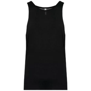 Triblend herentop Black