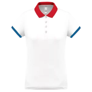 White / Red / Sporty Royal Blue