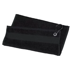 Golfhanddoek – 50 x 30 cm Black