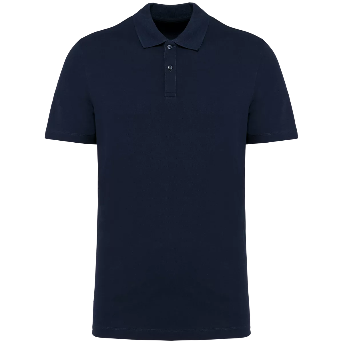 Supima® herenpolo korte mouwen Deep Navy