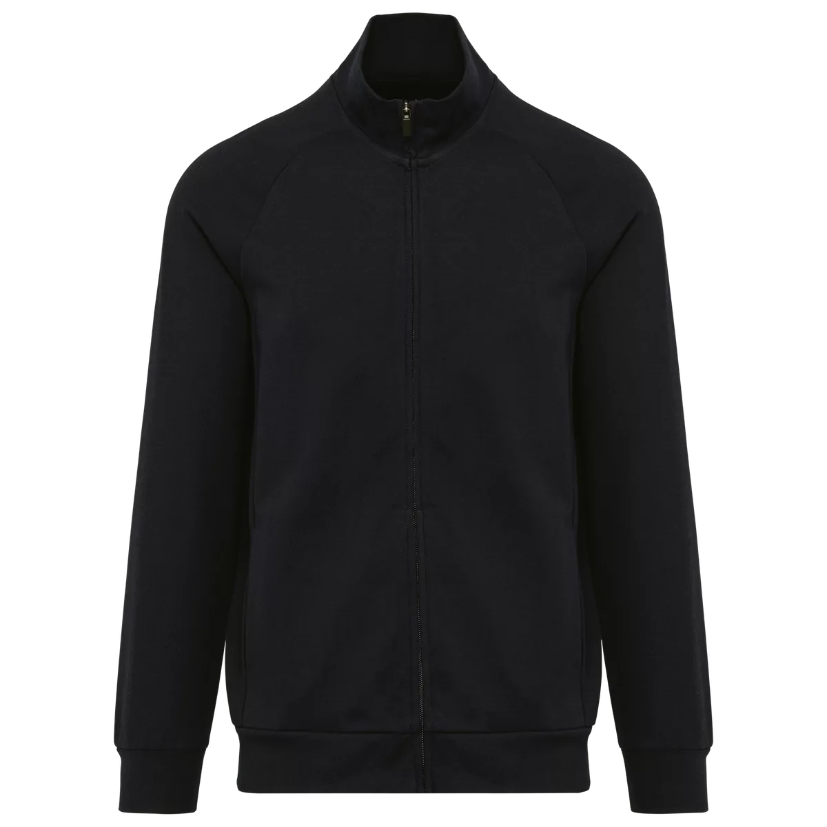 Vest met rits Black