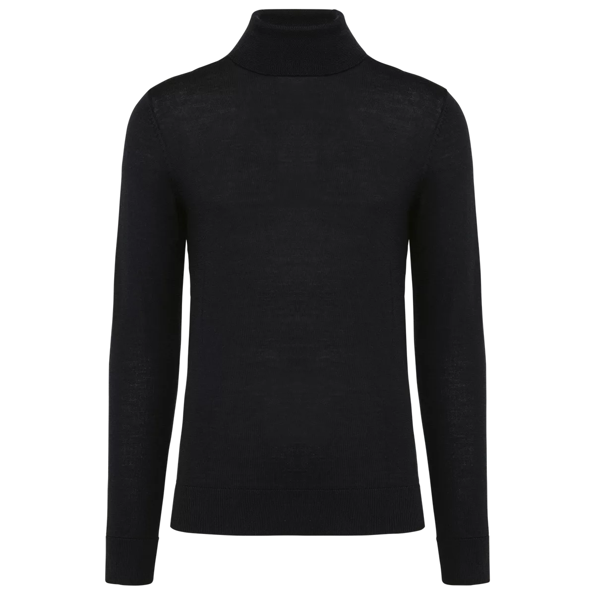 Merinotrui rolkraag heren Black