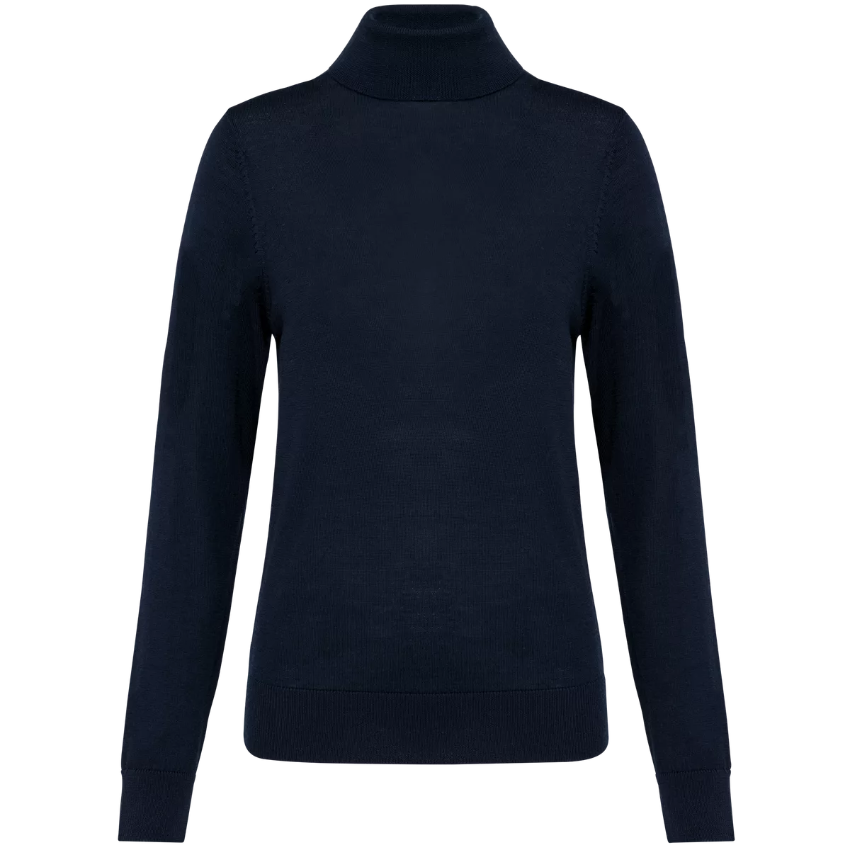 Merinotrui rolkraag dames Deep Navy