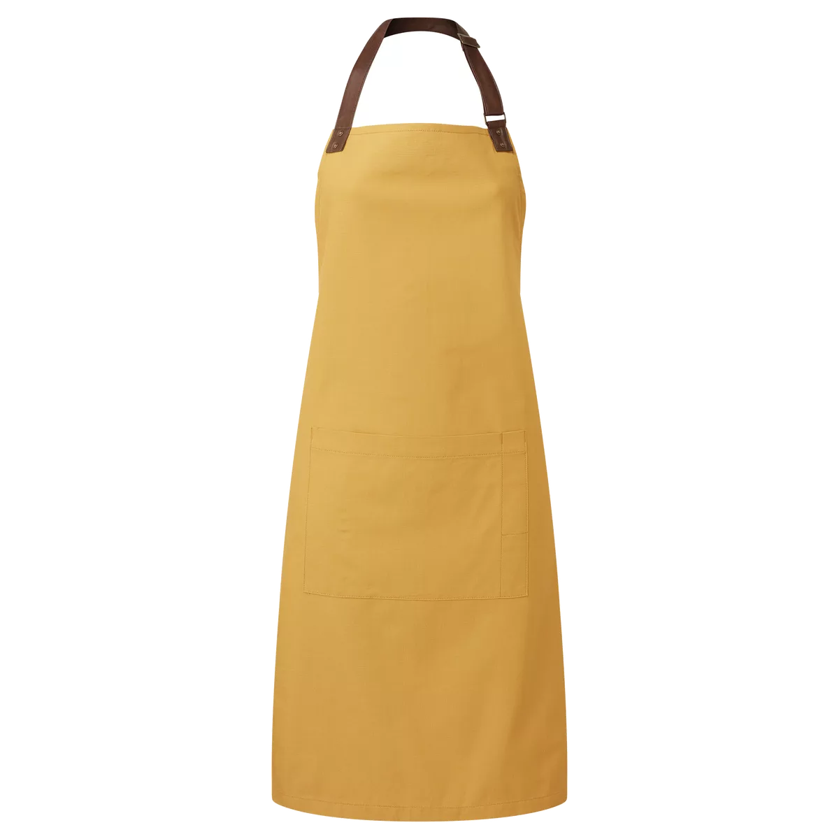 Schort met bovenstuk “Annex” Mustard