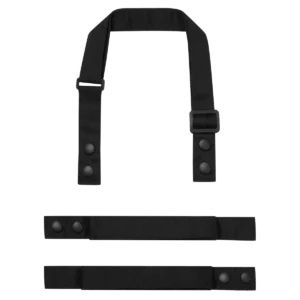 Schort riempjes Black