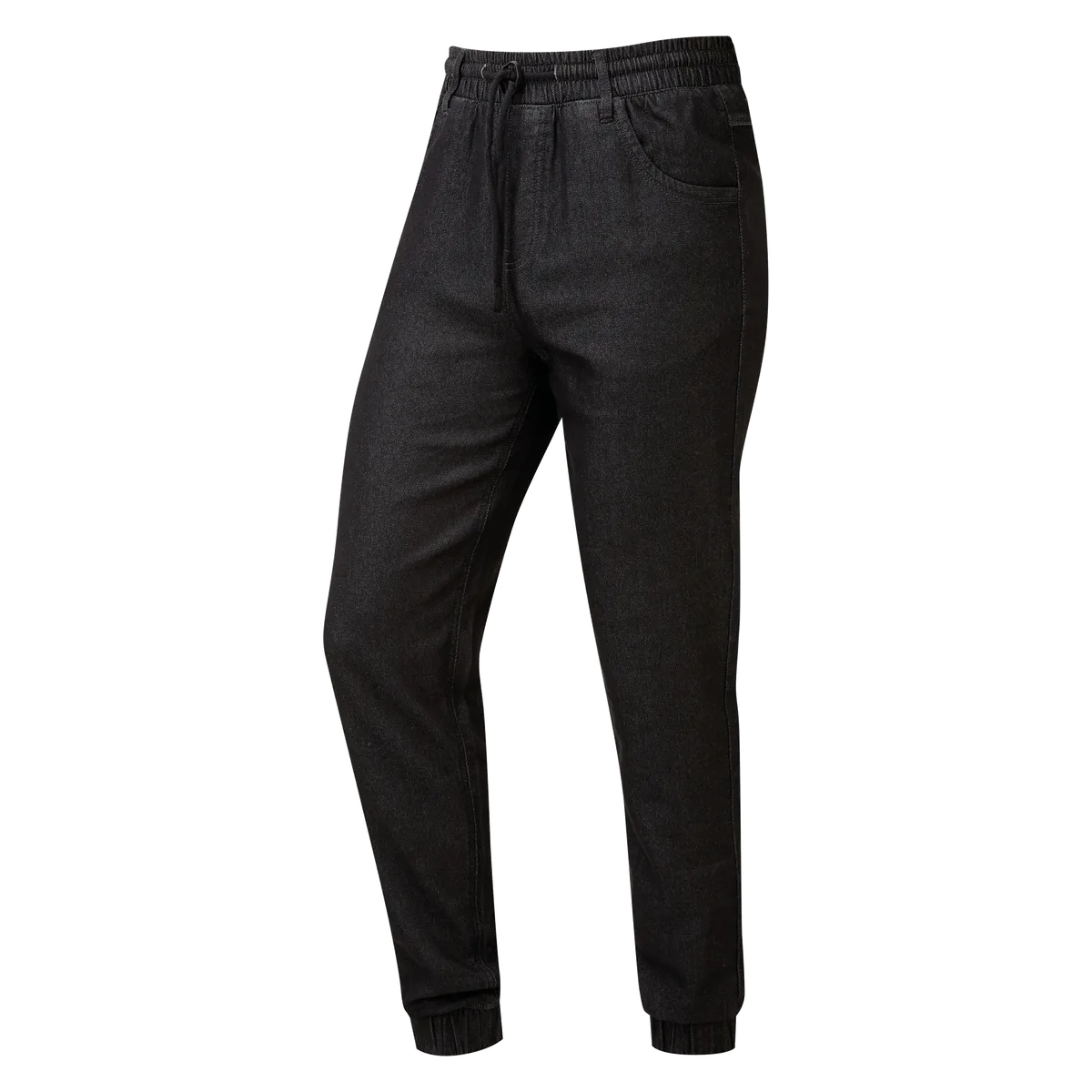 Traditionele koksbroek Black Denim