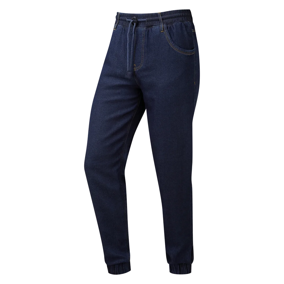Traditionele koksbroek Indigo Denim