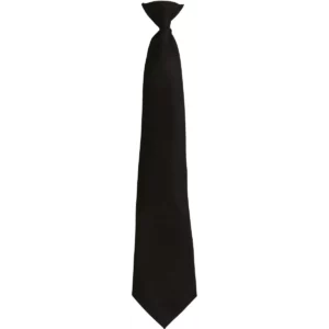 “Colours” Stropdas met clip Black