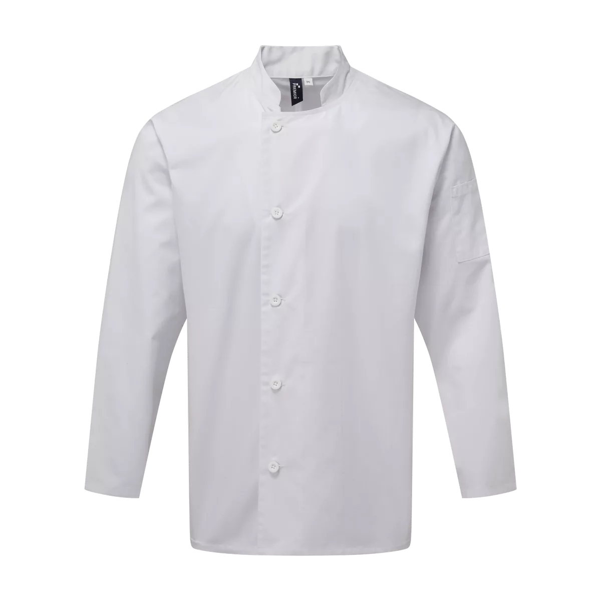 Koksjasje met lange mouwen “Essential” White