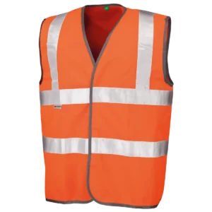 Safety Hi-vis veiligheidshesje Fluorescent Orange