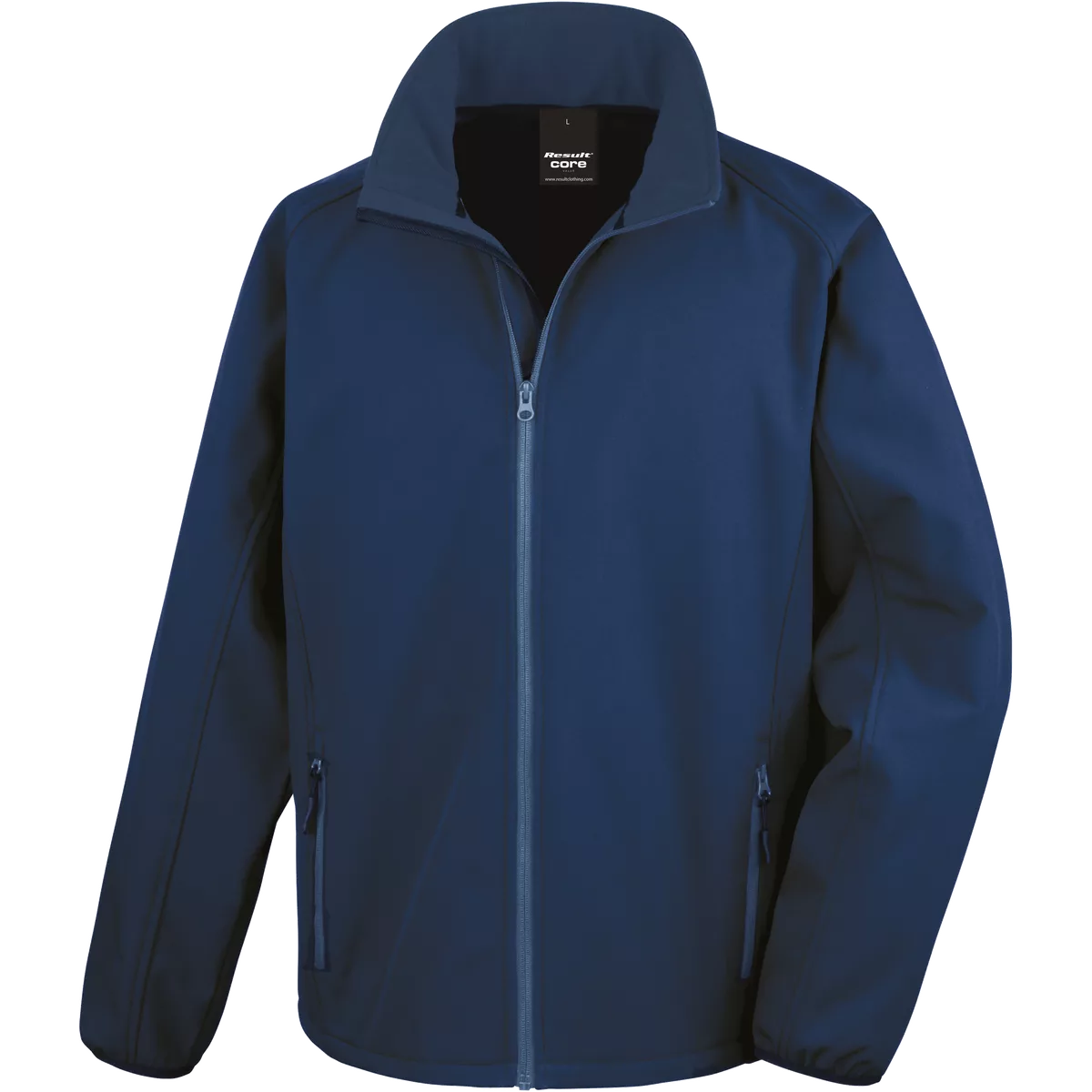 Core Printable Soft Shell Navy / Navy