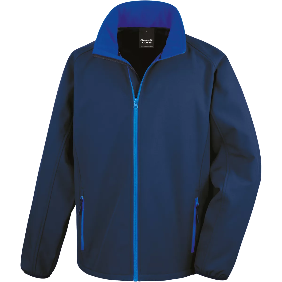 Core Printable Soft Shell Navy / Royal
