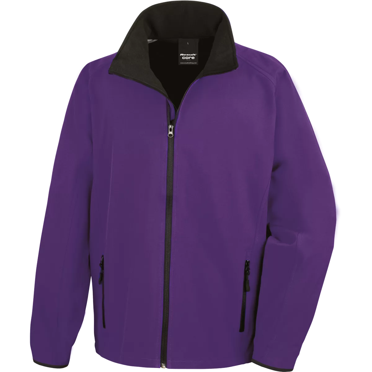 Core Printable Soft Shell Purple / Black