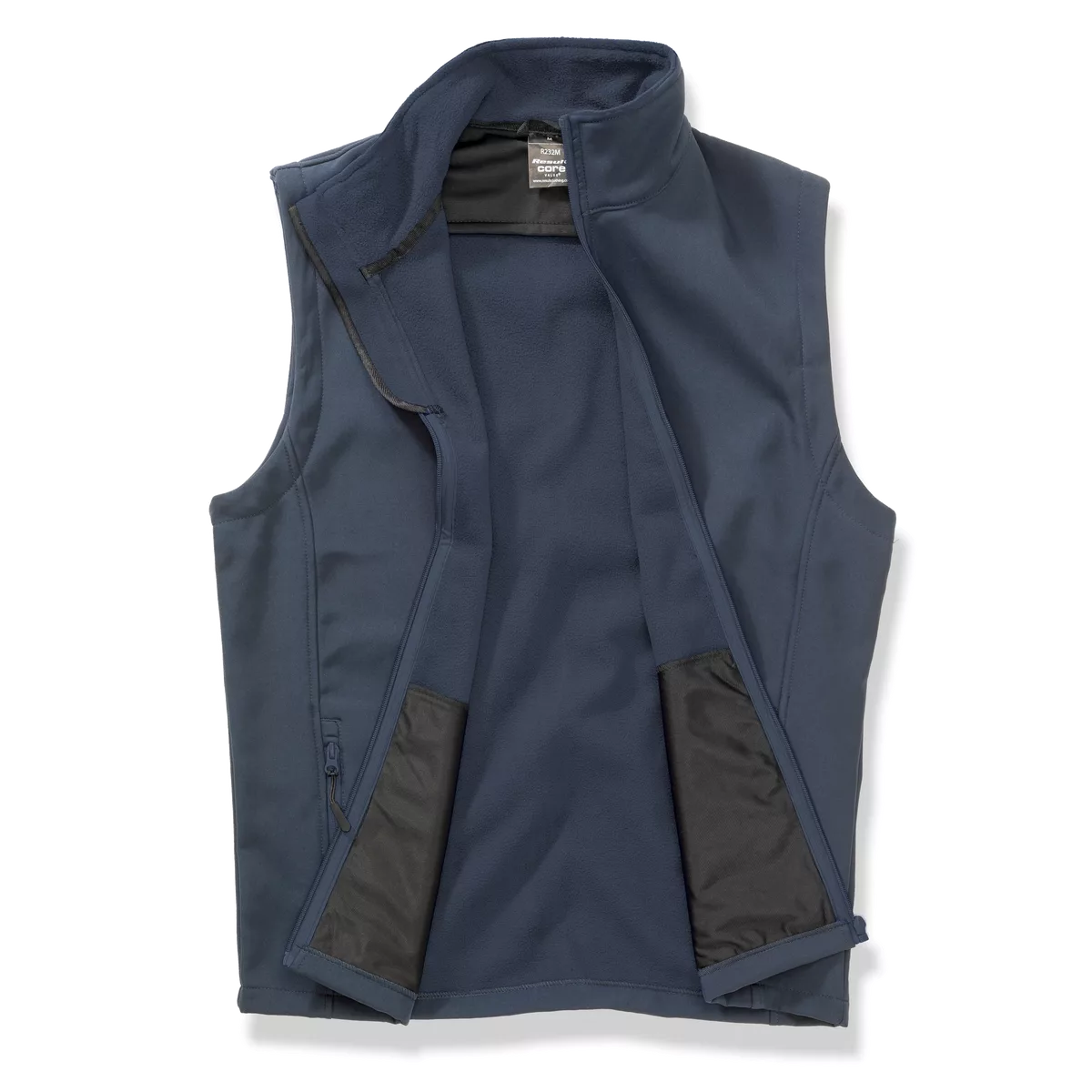 Core Printable Softshell Bodywarmer Navy/Navy