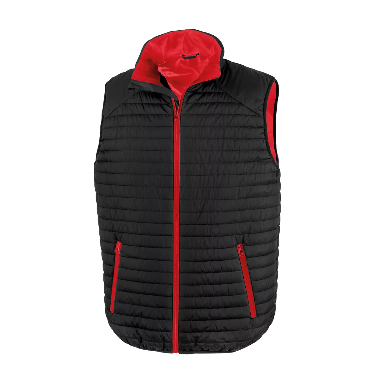 Bodywarmer Thermoquilt Black / Red