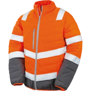 Fluorescent Orange / Grey