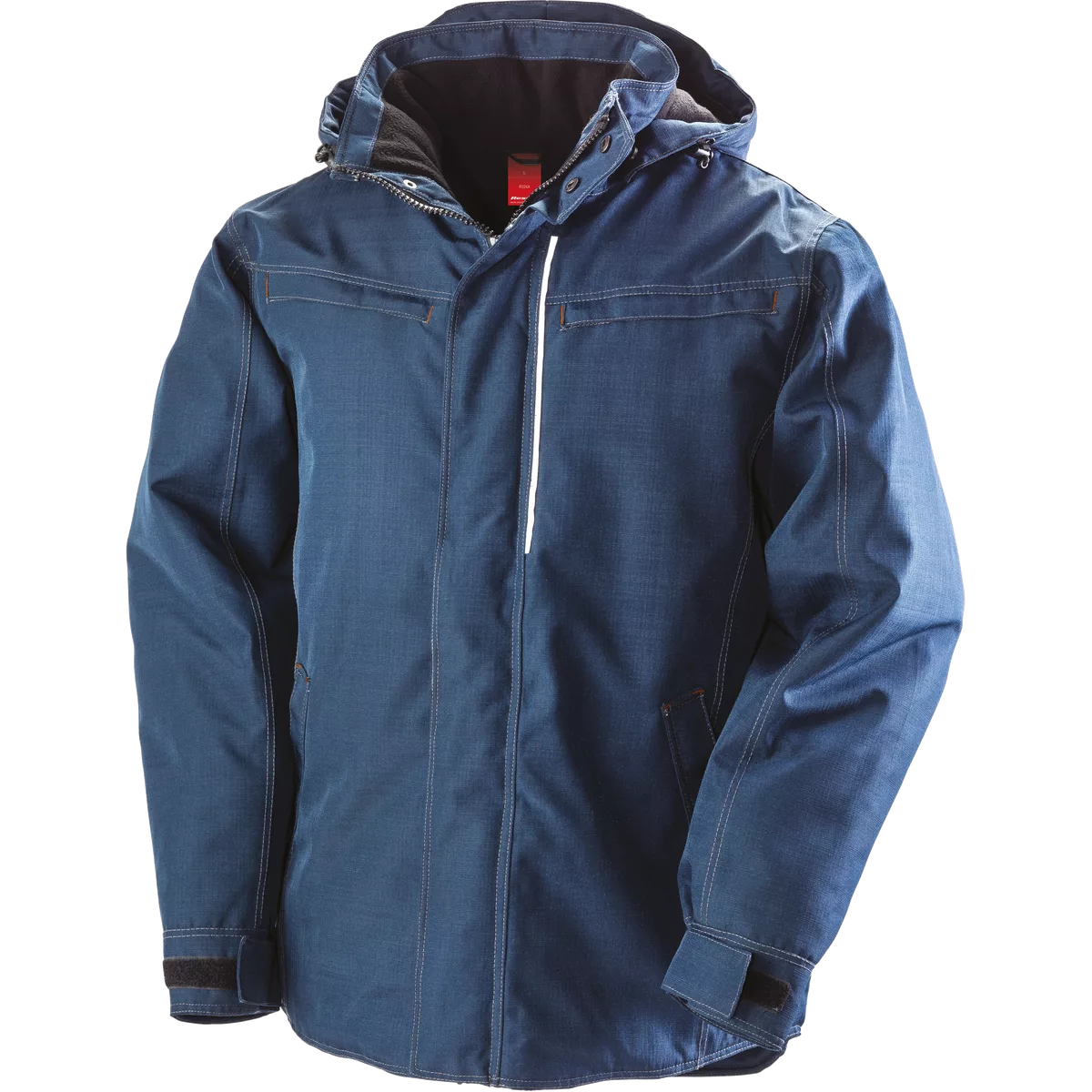Denim texture rugged jack Navy