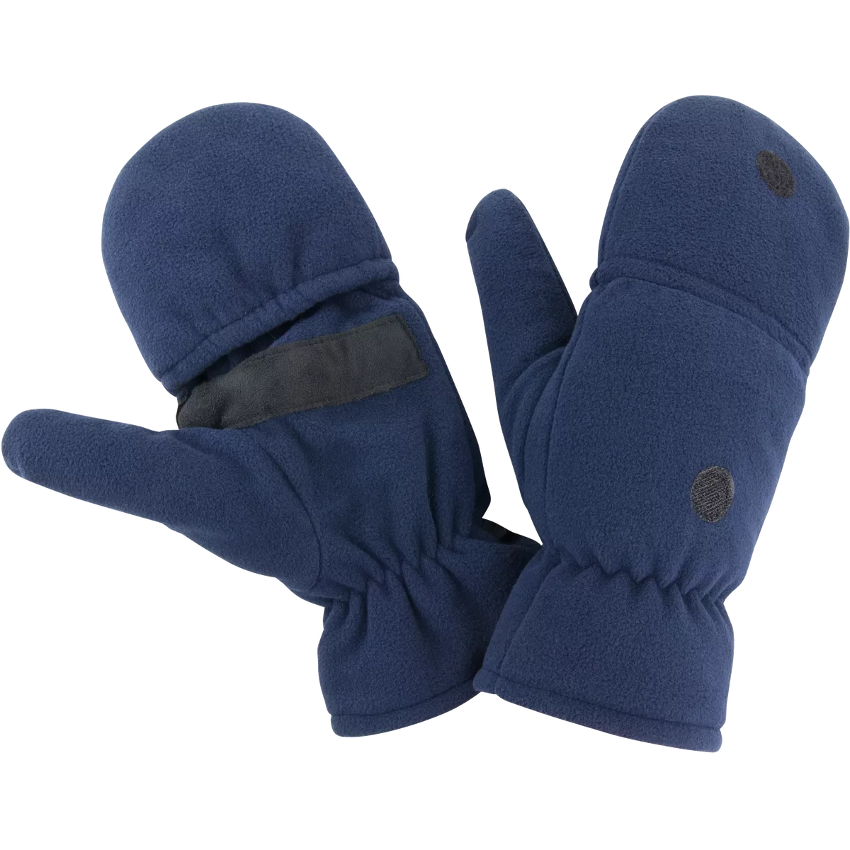 Palmgrip vingerloze handschoenen met want Navy
