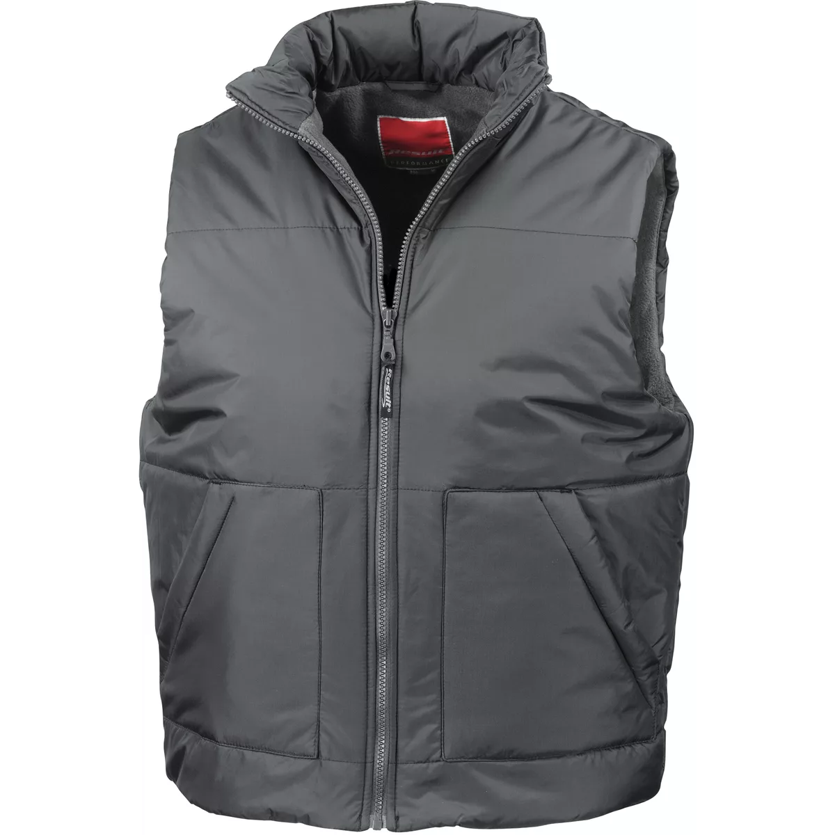 Met fleece gevoerde bodywarmer Grey