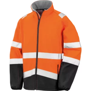 Fluorescent Orange / Black