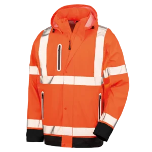 Fluorescent Orange / Black