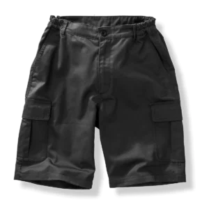 Gerecycled work-guard utilitaire short. Black