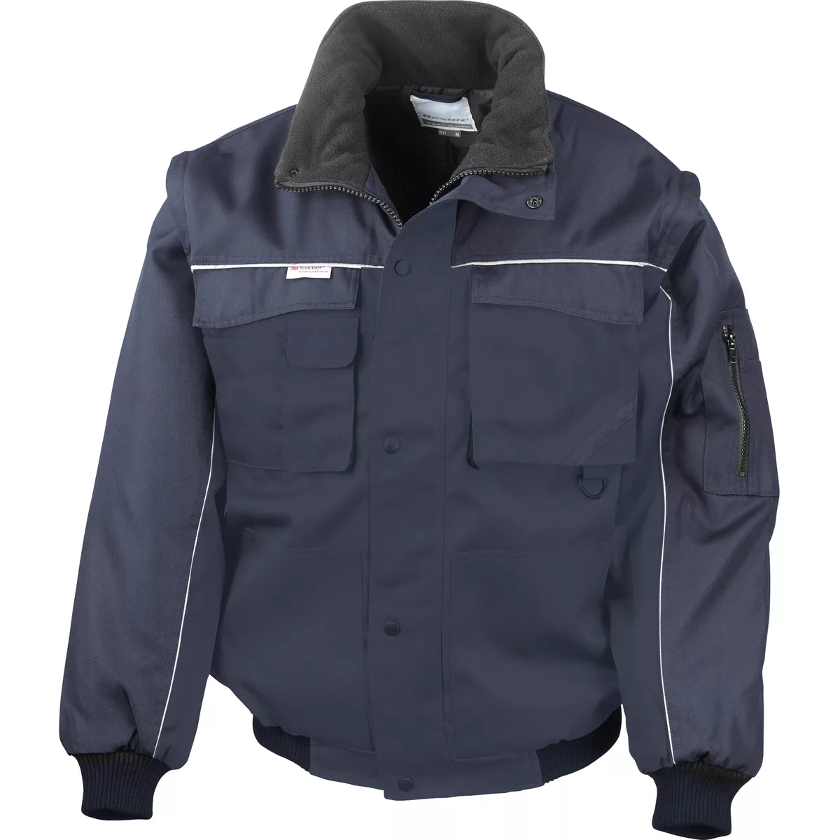 Jack met afneembare mouwen Navy