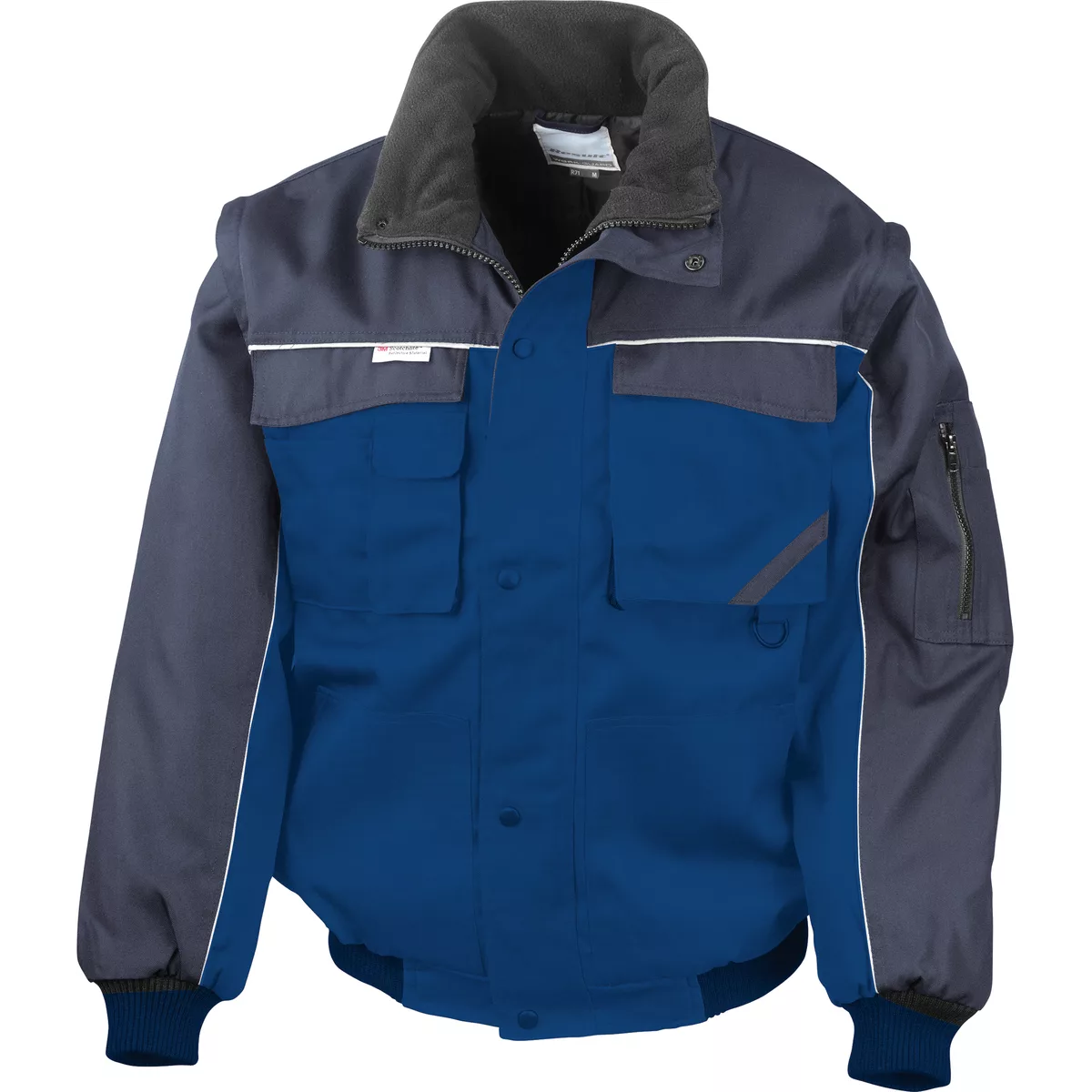 Jack met afneembare mouwen Royal Blue / Navy