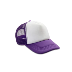Purple / White